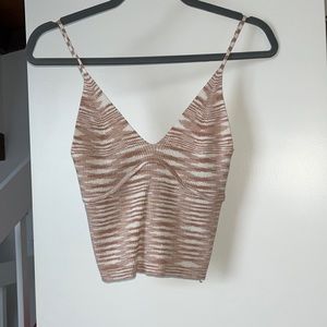 Cami top and cardigan set M